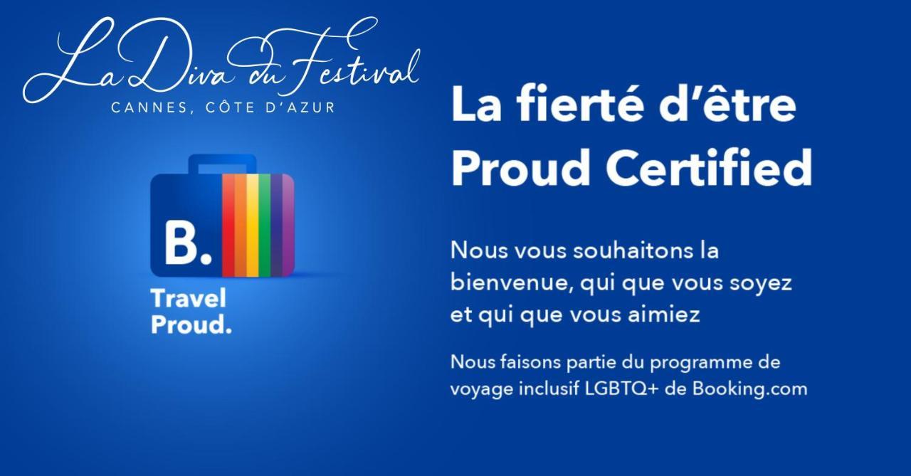 La Diva Du Festival - 10 Mn A Pied Palais & Plages - Cosy & Calme - Clim - Wifi Cannes Ngoại thất bức ảnh